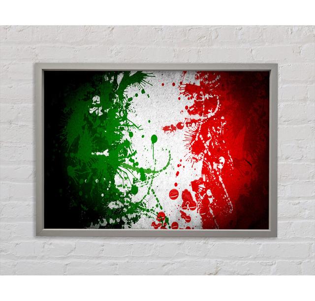 Colours Of Italy - Single Picture Frame Art Prints on Canvas Bright Star Size: 84.1cm H x 118.9cm W x 3.3cm D on Productcaster.