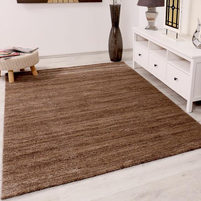 Teppich Loyce in Braun ModernMoments Teppichgröße: Rechteckig 120 x 170 cm on Productcaster.