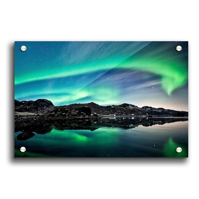 Aurora 10 Lake - Unframed Graphic Art Print on Acrylic East Urban Home Size: 21cm H x 29.7cm W on Productcaster.