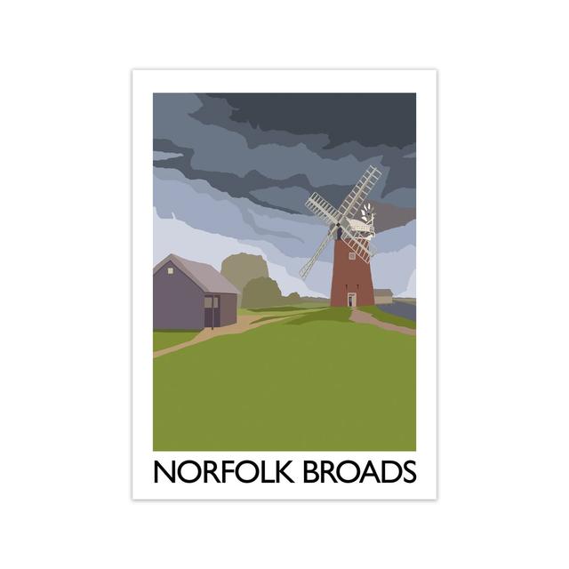 Norfolk Broads by Richard O'Neill - Unframed Graphic Art Print on Paper 17 Stories Size: 594 cm H x 42 cm W on Productcaster.