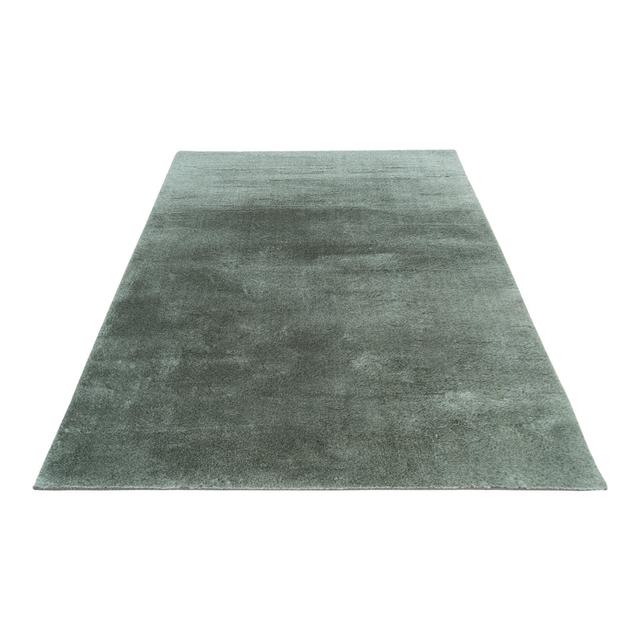 Jazz Uni Hand-tufted Hand Tufted Area Rug Obsession Rug Size: Rectangle 140 x 200cm, Colour: Jade on Productcaster.