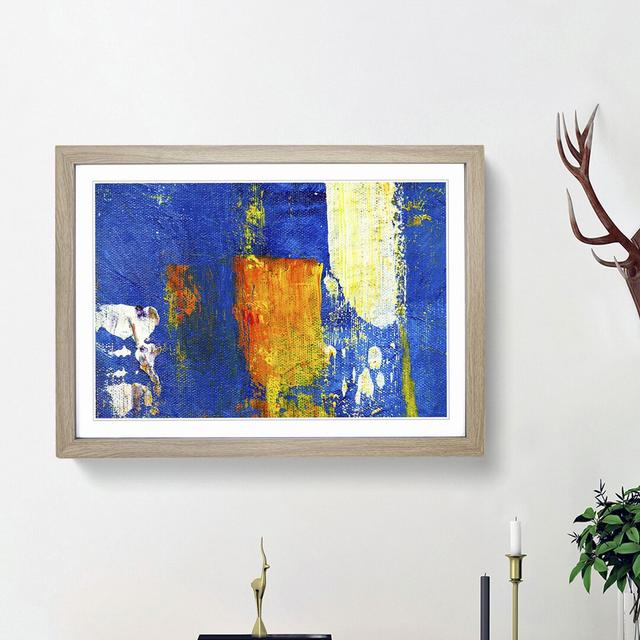 Abstract Vol.38 by S.Johnson - Picture Frame Painting Print East Urban Home Size: 48cm H x 65cm W x 2cm D, Frame Option: Oak Framed on Productcaster.