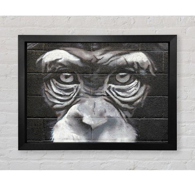 The Chimp Eyes - Single Picture Frame Art Prints Bright Star Size: 42cm H x 59.7cm W x 3.4cm D on Productcaster.