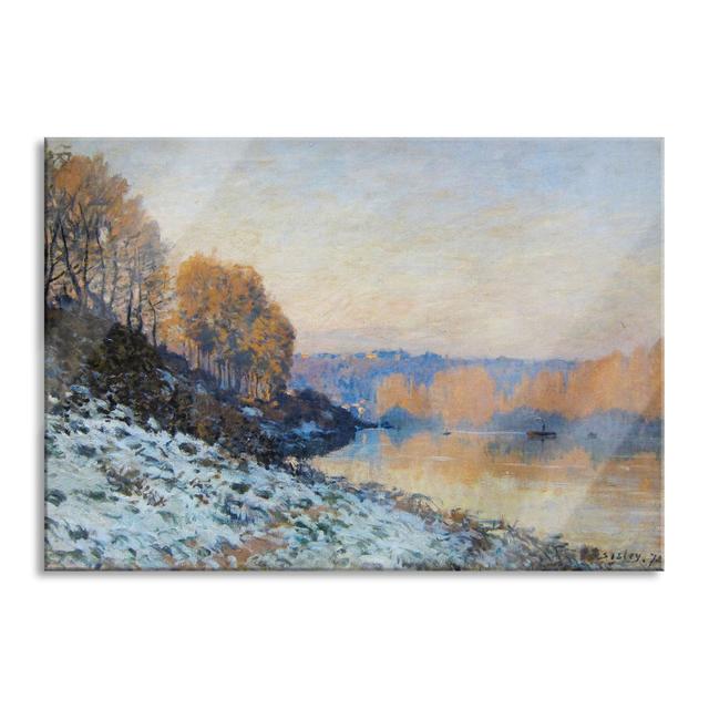 The Bay of Marseilles View from L ' by Paul Cézanne - Unframed Painting on Glass Ophelia & Co. Size: 70cm H x 100cm W x 0.4cm D on Productcaster.