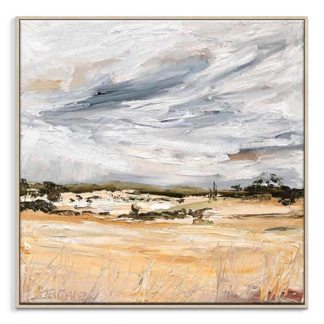 Big Dry by Michelle Keighley - Print Metro Lane Format: Timber Floater Framed Canvas, Size: 76cm H x 76cm W on Productcaster.