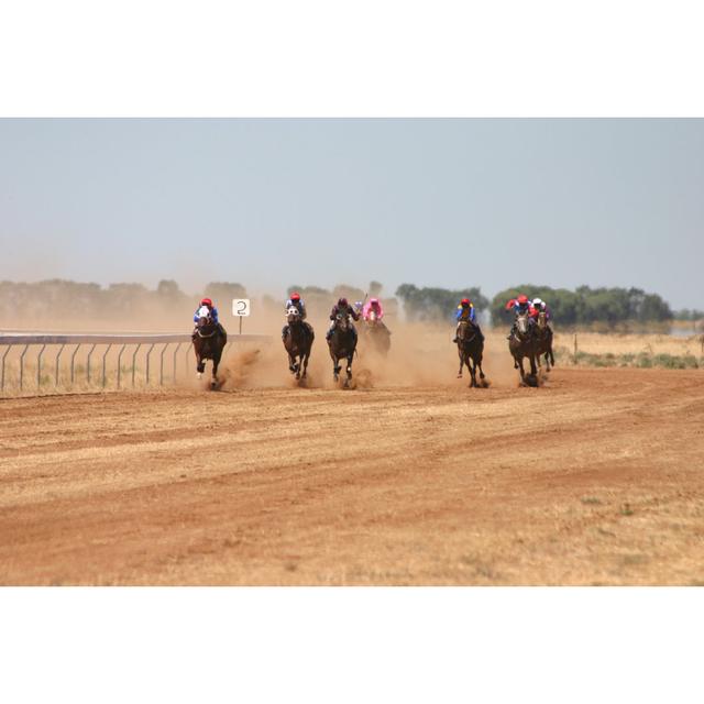 Country Races by J-rays - Wrapped Canvas Print Gracie Oaks Size: 20cm H x 30cm W x 3.8cm D on Productcaster.