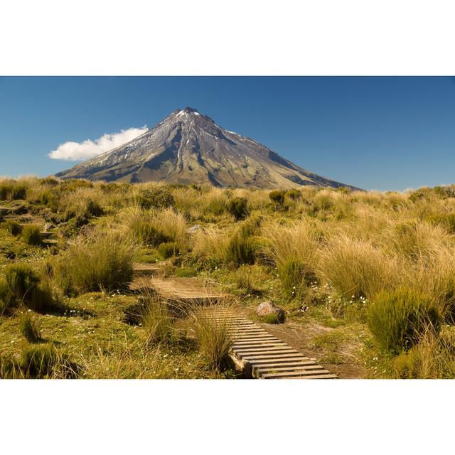 Mt Taranaki by Kokkai Ng - Wrapped Canvas Art Prints Alpen Home Size: 20cm H x 30cm W x 3.8cm D on Productcaster.