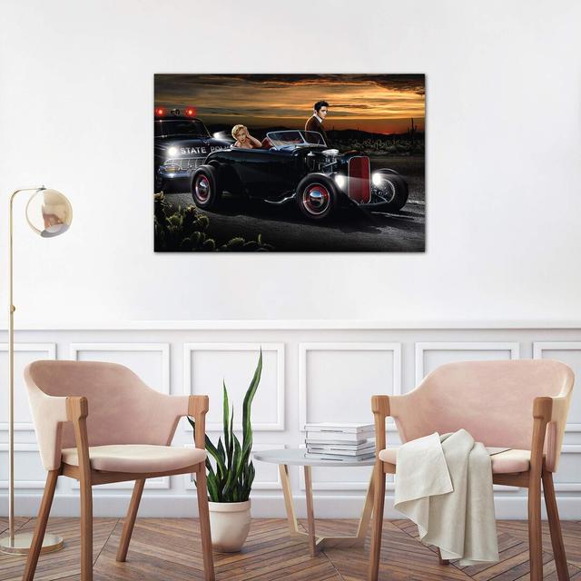 Joy Ride by Helen Flint - Wrapped Canvas Print Williston Forge Size: 66.04cm H x 101.6cm W x 1.91cm D on Productcaster.