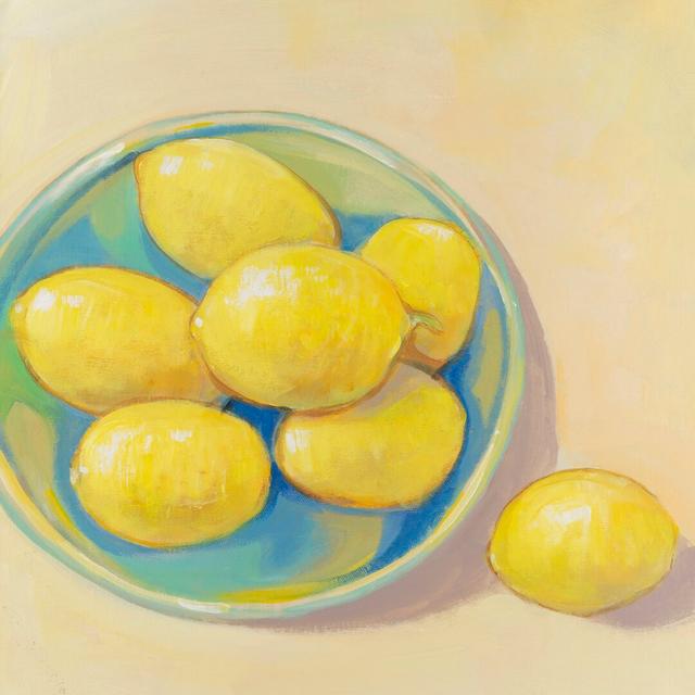 Fruit Bowl Trio I by Timothy O' Toole - Wrapped Canvas Painting Rosalind Wheeler Size: 76cm H x 76cm W on Productcaster.