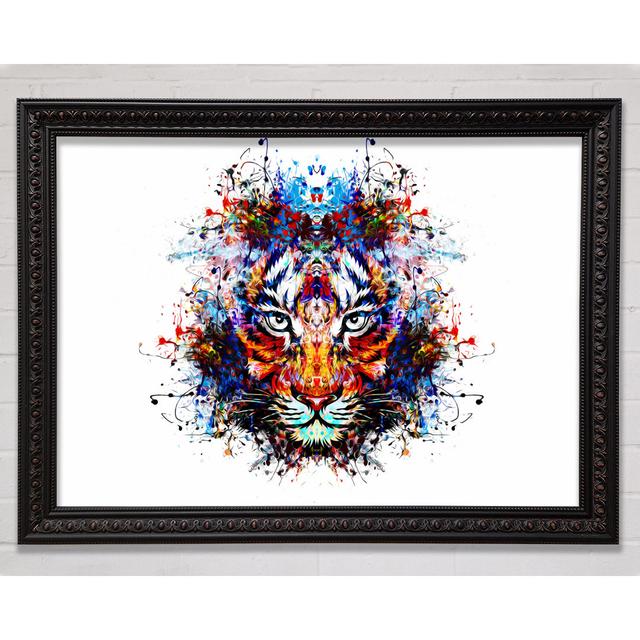 Tiger Colours - Single Picture Frame Art Prints Bright Star Size: 100cm H x 141.4cm W on Productcaster.