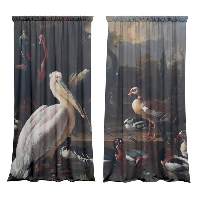 Melway Velvet Blackout Slot Top Curtain Pair (Set of 2) Astoria Grand Panel Size: 148cm Width x 200cm Drop on Productcaster.