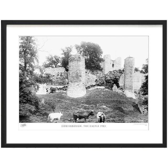 Conisbrough, The Castle 1903 - Single Picture Frame Print The Francis Frith Collection Size: 40cm H x 50cm W x 2.3cm D on Productcaster.