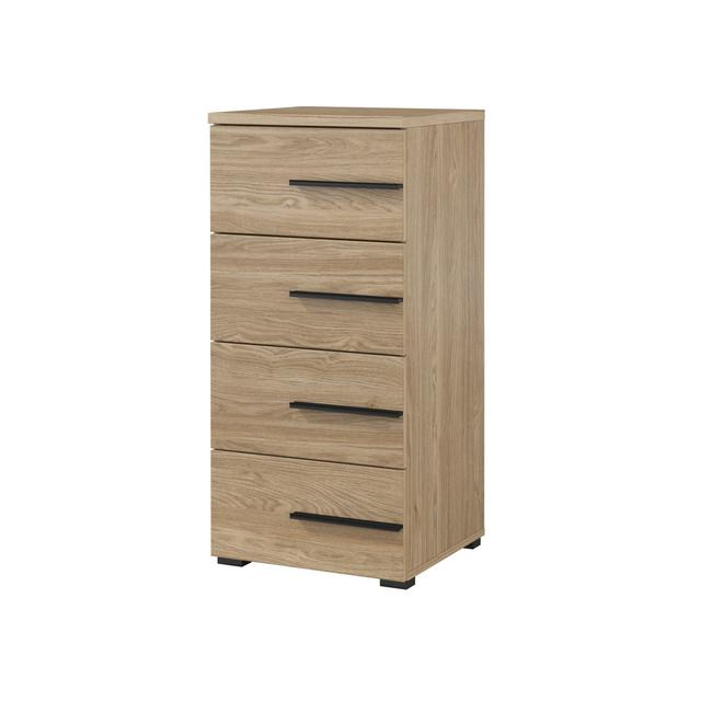 Mathyus 4 - Drawer Chest of Drawers 17 Stories Colour: Beige on Productcaster.