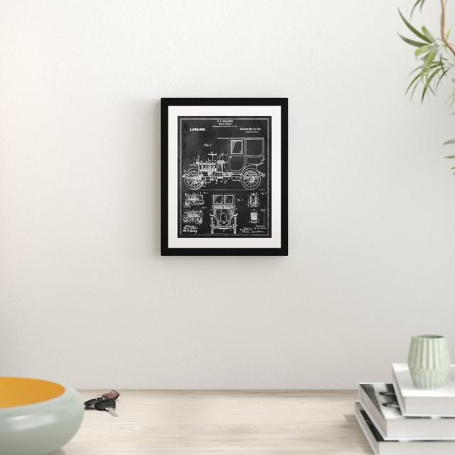 'Motor Vehicle 1913' Framed Graphic Art East Urban Home Size: 31 cm H x 25 cm W on Productcaster.