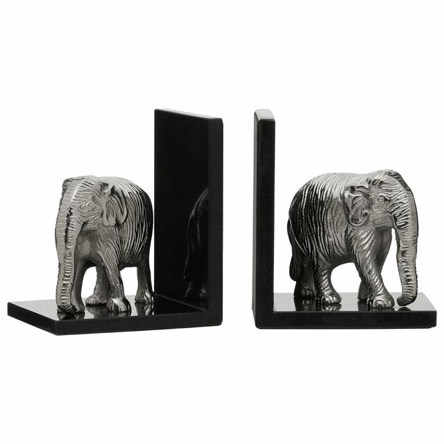 Elephant Bookends Zipcode Design on Productcaster.