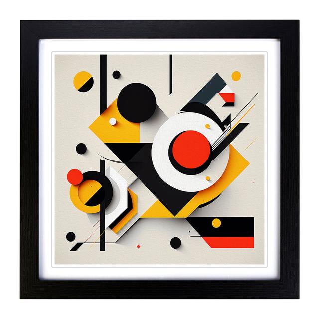 Hypnotize Suprematism No.1 - Print Metro Lane Format: Black on Productcaster.