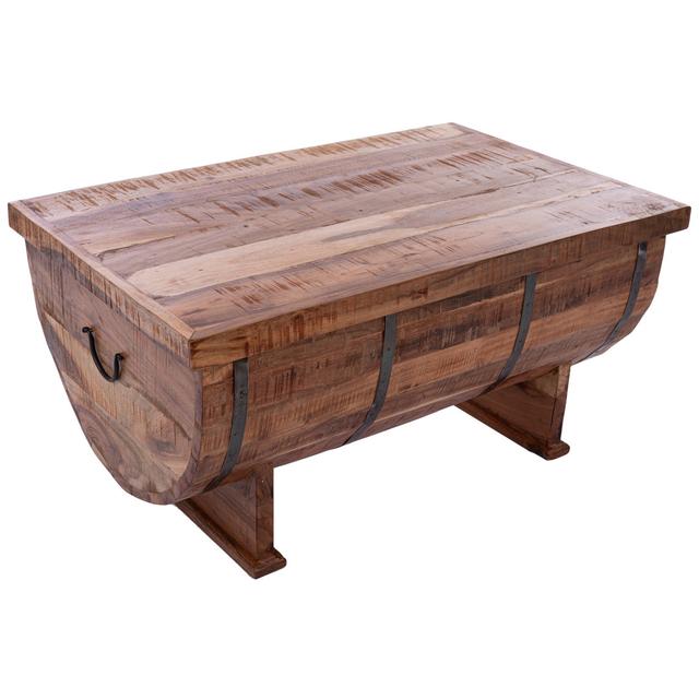 Dakotah Sled Coffee Table with Storage Union Rustic on Productcaster.