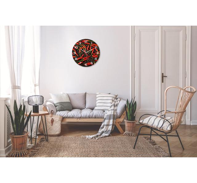 Jiren 60cm Silent Wall Clock East Urban Home on Productcaster.