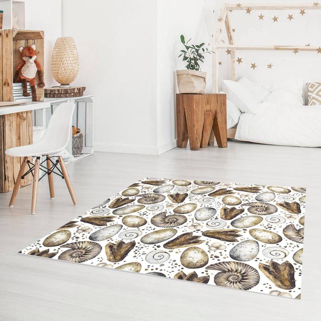 Square Gotthilf No Pattern Machine Woven Area Rug East Urban Home Rug Size: Square 40cm on Productcaster.