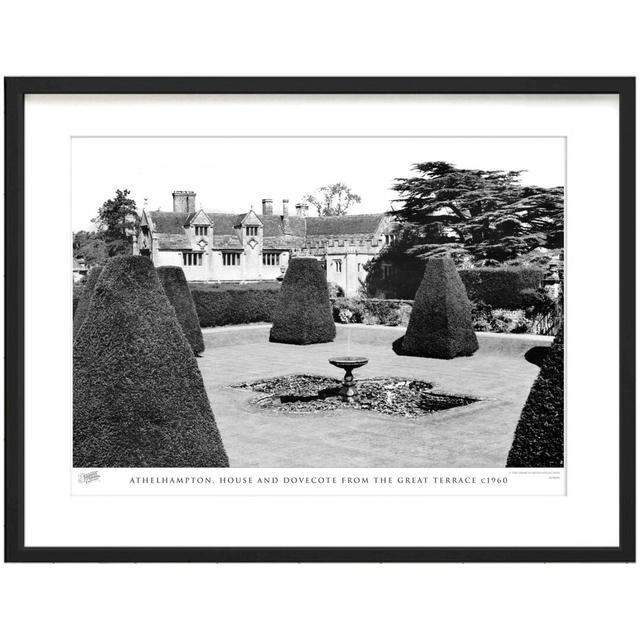 Athelhampton, House And Dovecote From The Great Terrace C1960 by Francis Frith - Single Picture Frame Print The Francis Frith Collection Size: 60cm H on Productcaster.