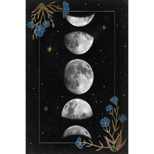 Night Moon I by Melissa Wang - Wrapped Canvas Graphic Art Corrigan Studio Size: 76cm H x 51cm W on Productcaster.