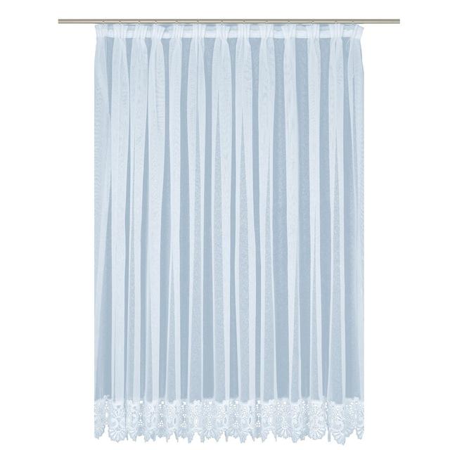 Longoria Pencil Pleat Semi-Sheer Single Curtain August Grove Panel Size: 450 W x 245 D cm on Productcaster.