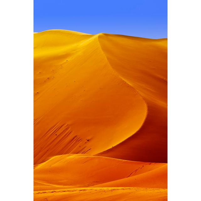 Dunes In The Sahara von Brosa - Kunstdrucke auf Leinwand ohne Rahmen 17 Stories Größe: 90 cm H x 60 cm B on Productcaster.