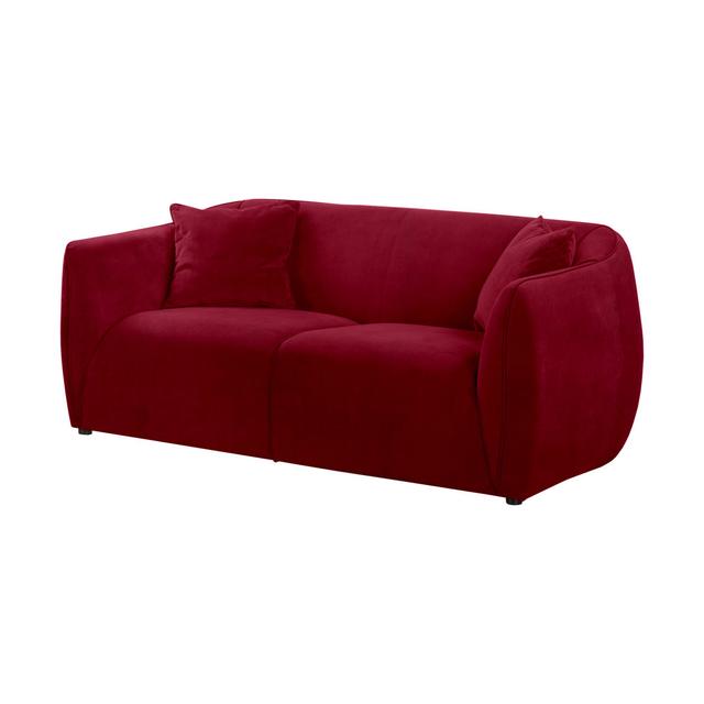 Zweiersofa Marguerite aus Samt Fairmont Park Polsterfarbe: Lila on Productcaster.