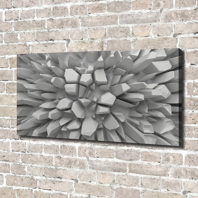 Canvas Print - Wall Art - Prints On Canvas - 125X50 Image Picture Theme: 3D Abstraction Ivy Bronx Format: Canvas, Size: 50cm H x 140cm W x 2cm D on Productcaster.