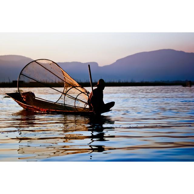 Coppage Burmese Fisherman by Worachapon - Wrapped Canvas Photograph Alpen Home Size: 51cm H x 76cm W x 3.8cm D on Productcaster.