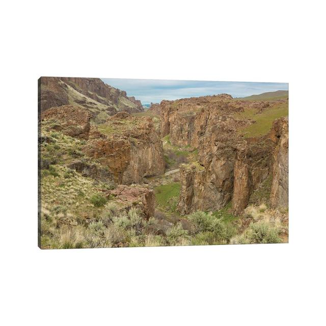 Succor Creek Canyon by Louis Ruth - Wrapped Canvas Print Alpen Home Size: 20.32cm H x 30.48cm W x 1.91cm D on Productcaster.