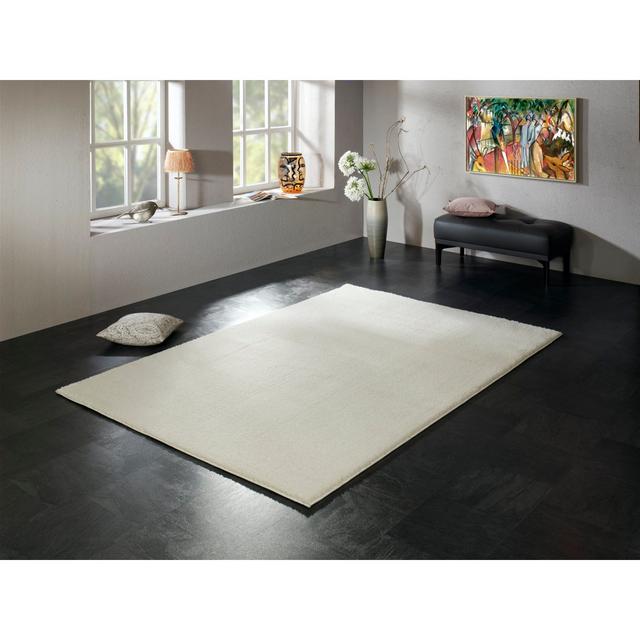 Shag Cream Rug Brayden Studio Rug Size: Rectangular 160 x 230cm on Productcaster.