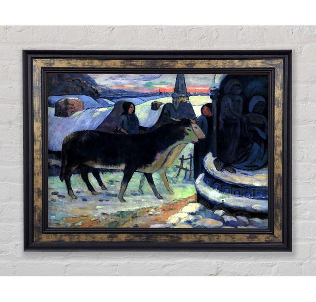 Gauguin Christmas - Single Picture Frame Art Prints Bright Star Size: 84.1cm H x 142.2cm W x 8cm D on Productcaster.