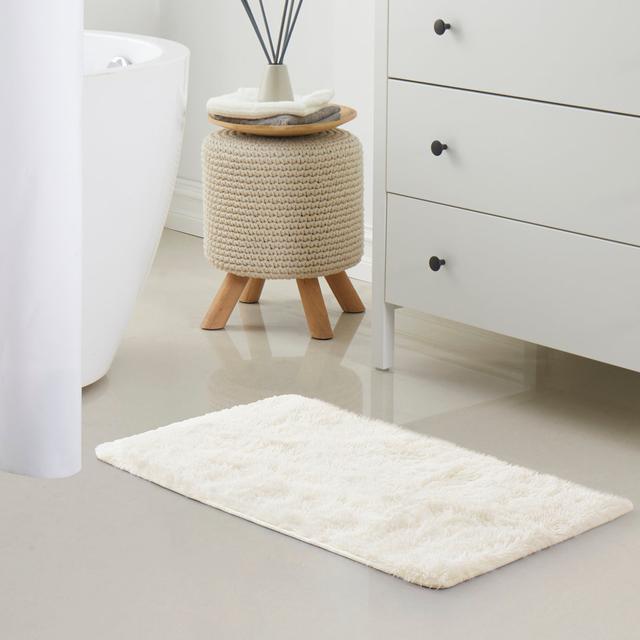 Perryton Solid Colour Machine Woven Cream/Grey Area Rug Fairmont Park Rug Size: Rectangle 50 x 80cm on Productcaster.