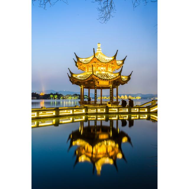 Fatimah West Lake by Dk1234 - Wrapped Canvas Photograph 17 Stories Size: 122cm H x 81cm W x 3.8cm D on Productcaster.