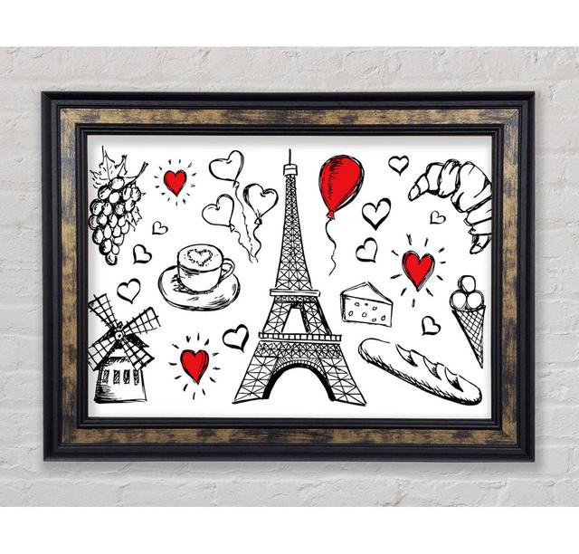 Things To Do In The City 7 - Single Picture Frame Art Prints Ebern Designs Size: 213.6cm H x 361.188cm W on Productcaster.