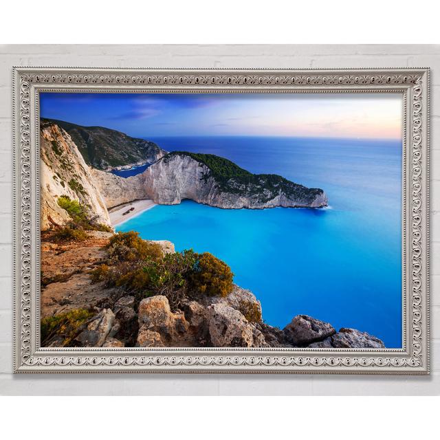 Perfect Beach Hideaway - Print Bright Star Size: 59.7cm H x 84.1cm W x 3cm D on Productcaster.