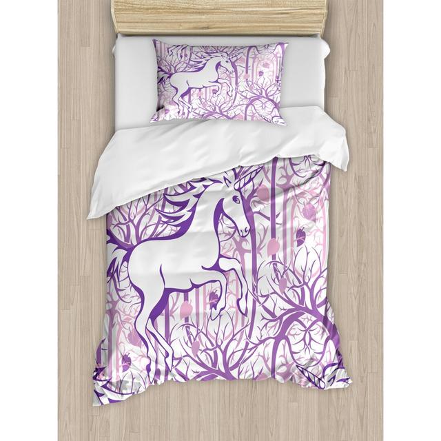 Walczak No Pattern [EU ONLY] Duvet Cover Set with Pillowcases Zoomie Kids Size: Single - 1 Standard Pillowcase on Productcaster.