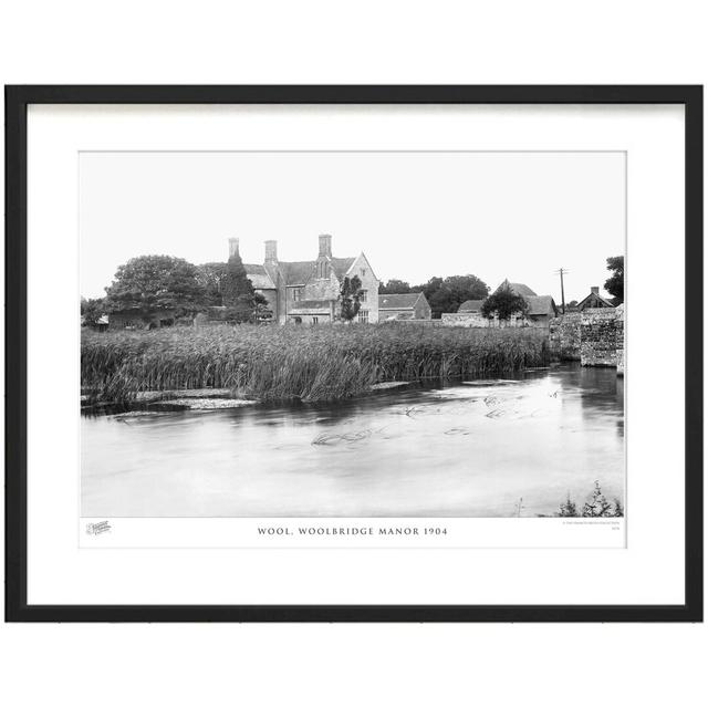 Wool, Woolbridge Manor 1904 by Francis Frith - Single Picture Frame Print The Francis Frith Collection Size: 40cm H x 50cm W x 2.3cm D on Productcaster.