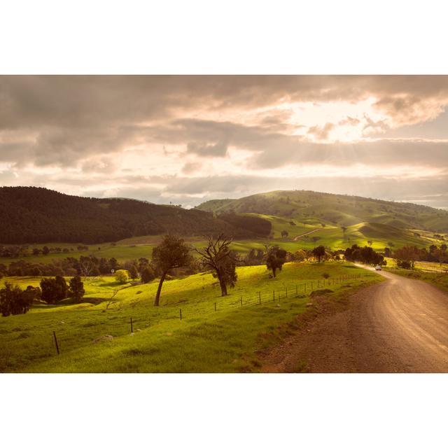 Australian Countryside by Jandrie Lombard - Wrapped Canvas Photograph Union Rustic Size: 81.28cm H x 121.92cm W on Productcaster.