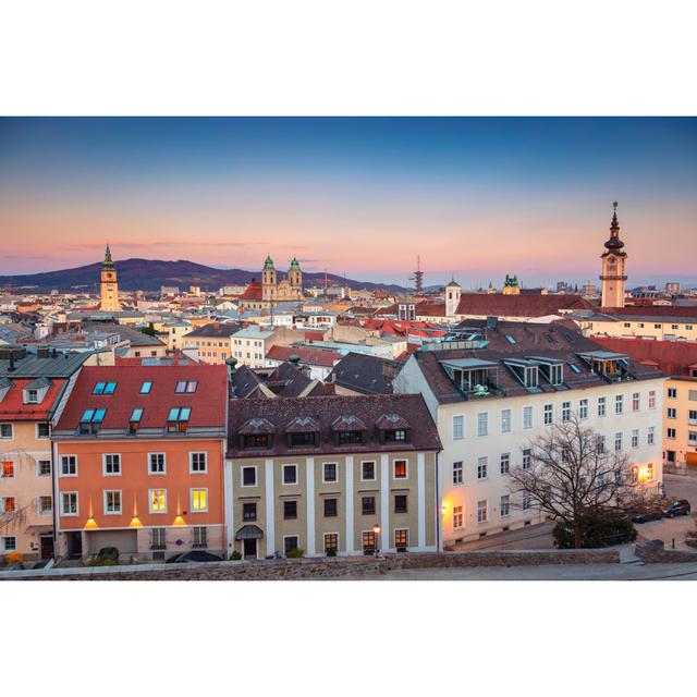 Linz, Austria by Rudybalasko - Wrapped Canvas Photograph 17 Stories Size: 81cm H x 122cm W x 3.8cm D on Productcaster.