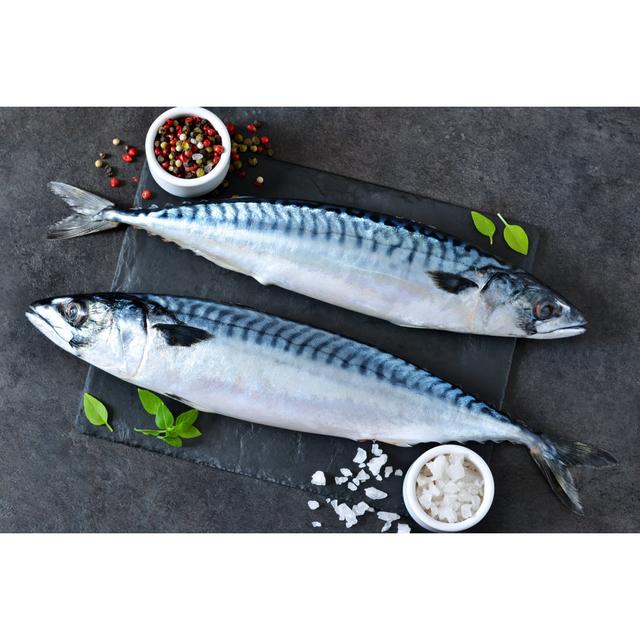 Raw Mackerel Highland Dunes Size: 30cm H x 46cm W x 3.8cm D on Productcaster.