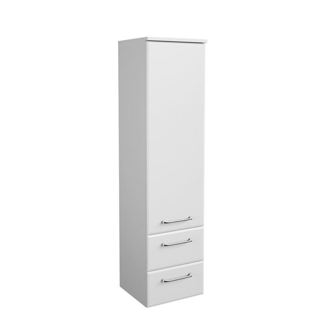 35 x 136 cm Badschrank Quickset 341 Quickset Colour: White on Productcaster.