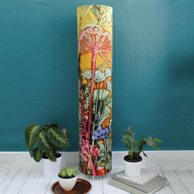 Lombardy Tropical Sunshine 100cm Floor Lamp 17 Stories on Productcaster.