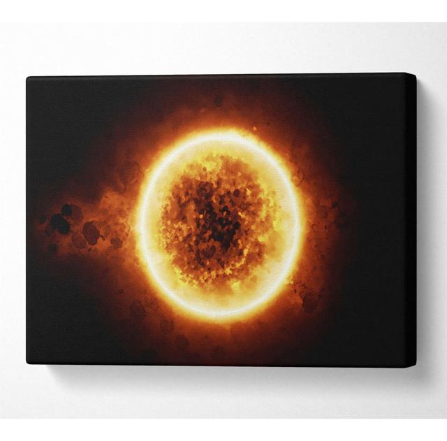 The Core Of The Sun - Print Metro Lane Size: 50.8cm H x 81.3cm W x 10cm D on Productcaster.