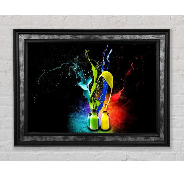 Splash Of Colours - Print Bright Star Size: 29.7cm H x 42cm W x 8cm D on Productcaster.