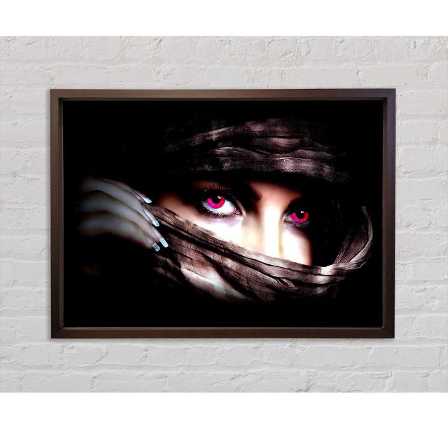 Legend Eyes - Single Picture Frame Art Prints on Canvas Ebern Designs Size: 84.1cm H x 118.9cm W x 3.3cm D on Productcaster.