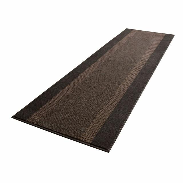 Basic Brown Rug Hanse Home Rug Size: Runner 80 x 350 cm on Productcaster.