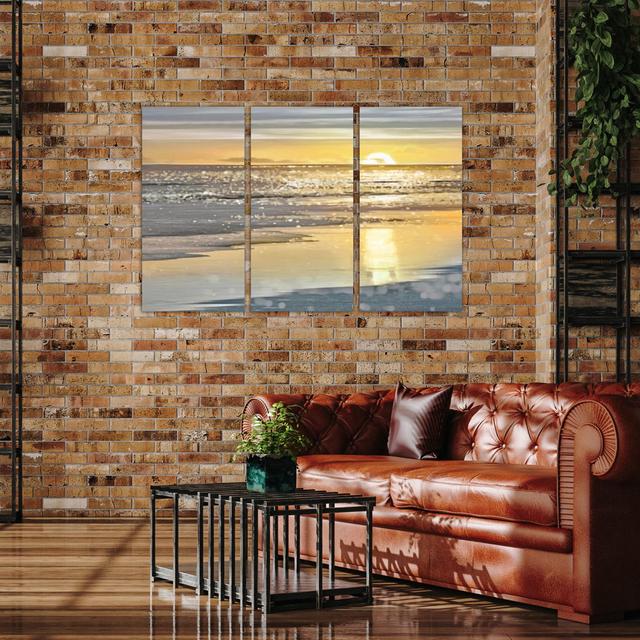 That Sunset Moment by Kate Carrigan - No Frame Gallery-Wrapped Canvas Giclée on Canvas Beachcrest Home Size: 101.6cm H x 152.4cm W x 1.91cm D on Productcaster.