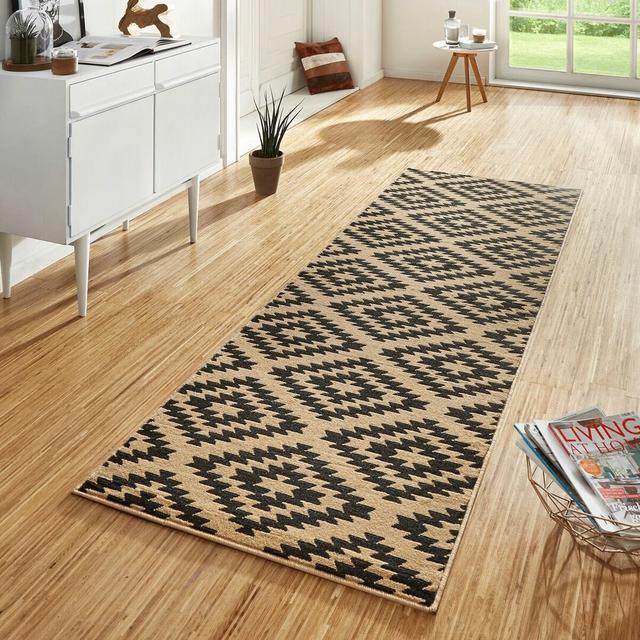 Basic Brown Rug Hanse Home Rug Size: Runner 80 x 350 cm on Productcaster.